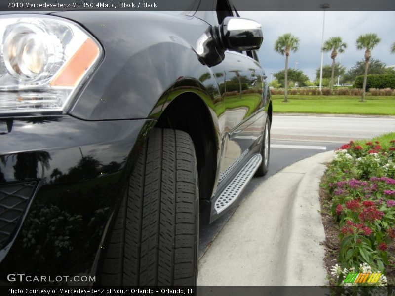 Black / Black 2010 Mercedes-Benz ML 350 4Matic