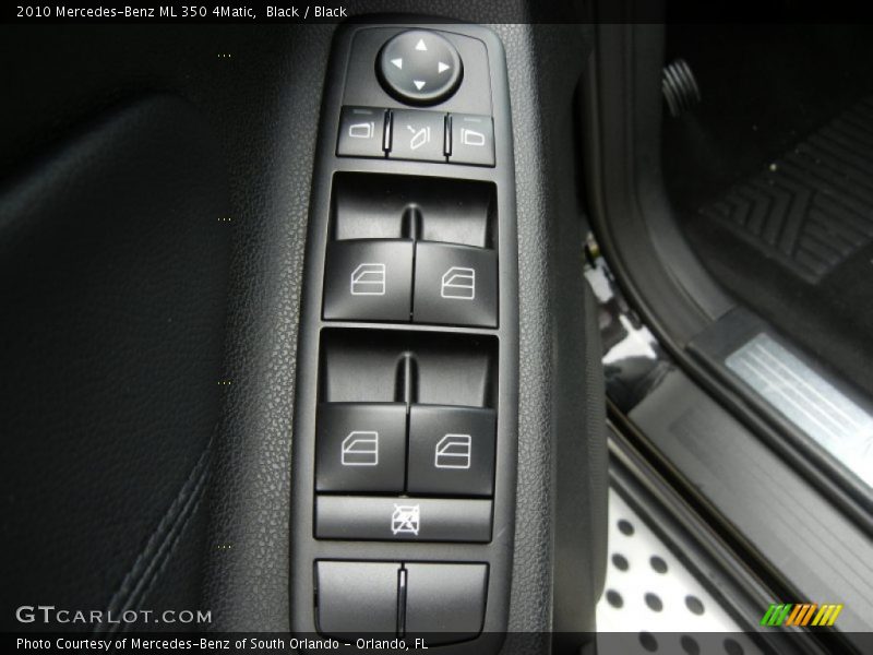 Black / Black 2010 Mercedes-Benz ML 350 4Matic