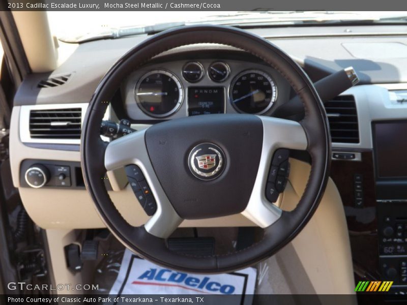 Mocha Steel Metallic / Cashmere/Cocoa 2013 Cadillac Escalade Luxury