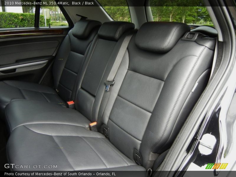 Black / Black 2010 Mercedes-Benz ML 350 4Matic