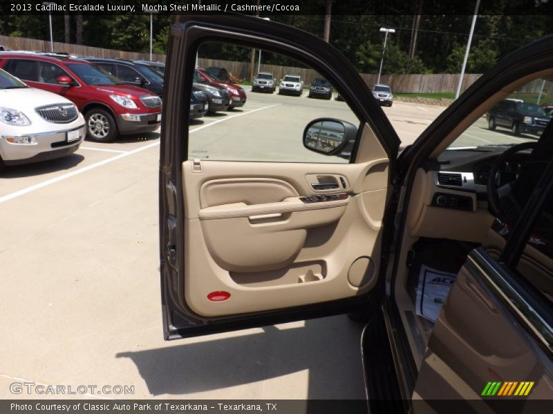 Mocha Steel Metallic / Cashmere/Cocoa 2013 Cadillac Escalade Luxury