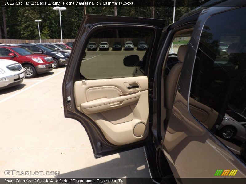 Mocha Steel Metallic / Cashmere/Cocoa 2013 Cadillac Escalade Luxury