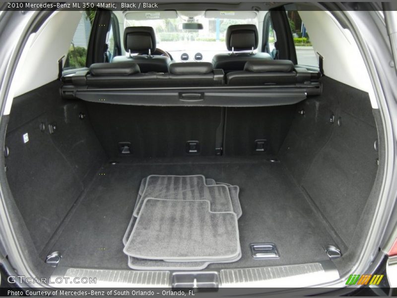 Black / Black 2010 Mercedes-Benz ML 350 4Matic