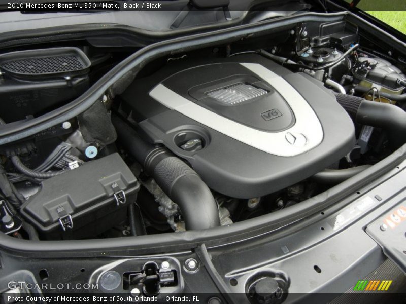 Black / Black 2010 Mercedes-Benz ML 350 4Matic
