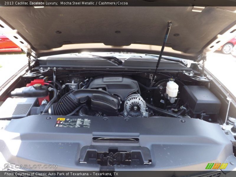  2013 Escalade Luxury Engine - 6.2 Liter Flex-Fuel OHV 16-Valve VVT Vortec V8