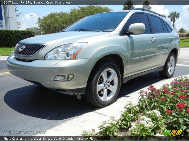 Front 3/4 View of 2007 RX 350