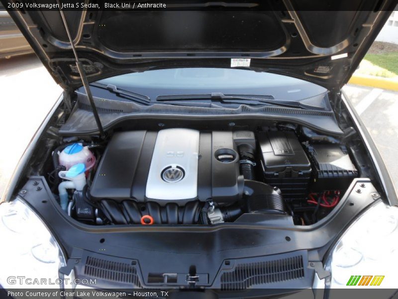 Black Uni / Anthracite 2009 Volkswagen Jetta S Sedan
