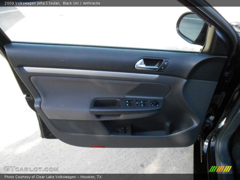 Black Uni / Anthracite 2009 Volkswagen Jetta S Sedan