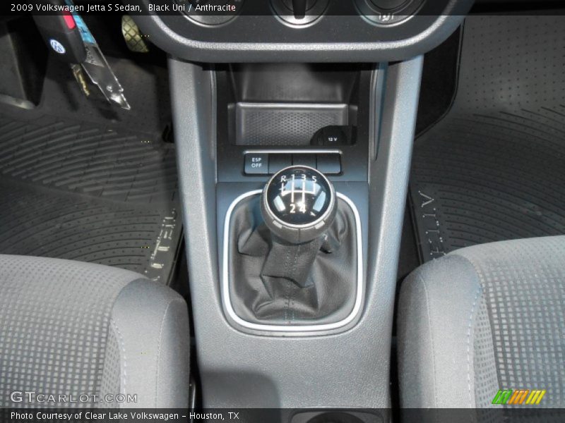 Black Uni / Anthracite 2009 Volkswagen Jetta S Sedan