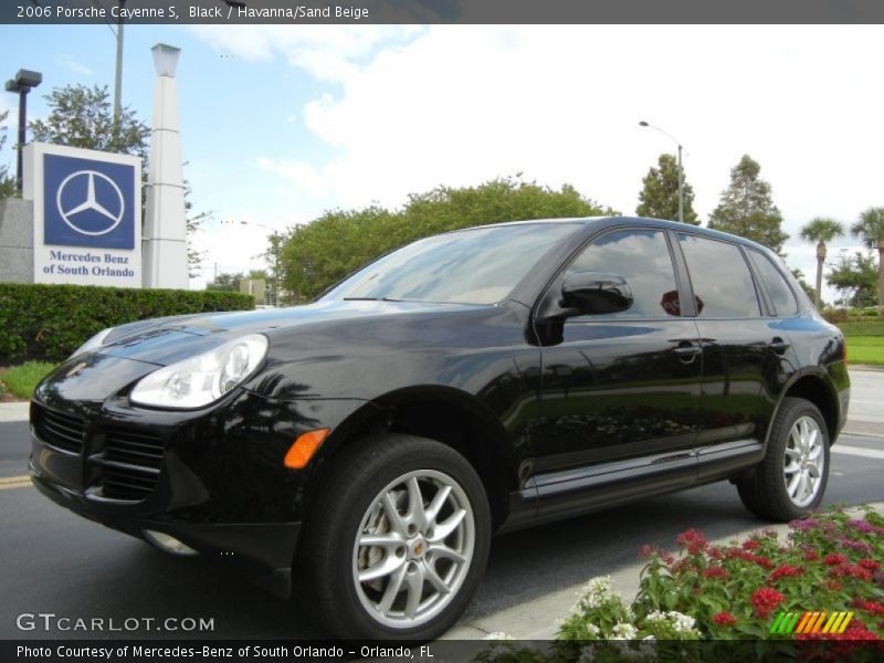 Black / Havanna/Sand Beige 2006 Porsche Cayenne S