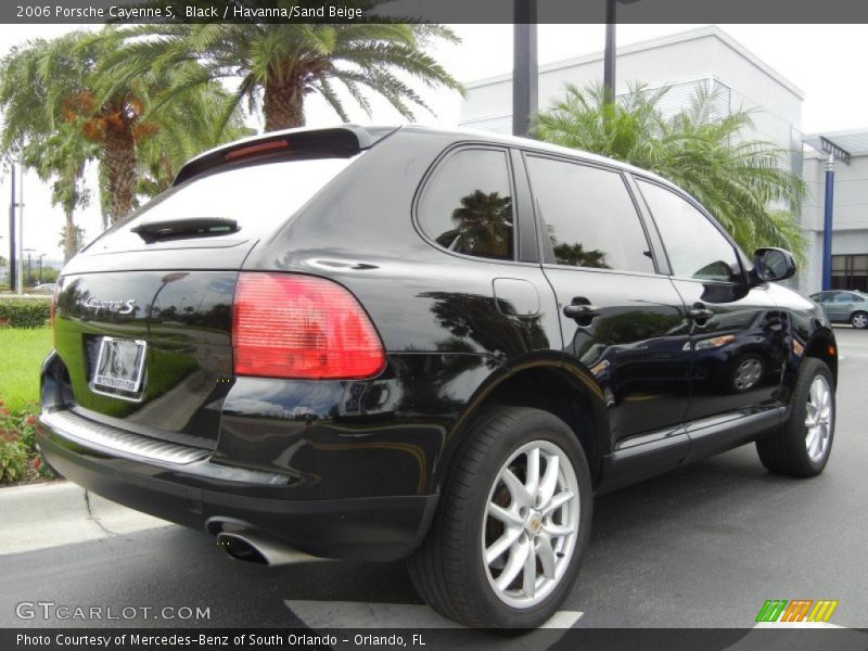 Black / Havanna/Sand Beige 2006 Porsche Cayenne S