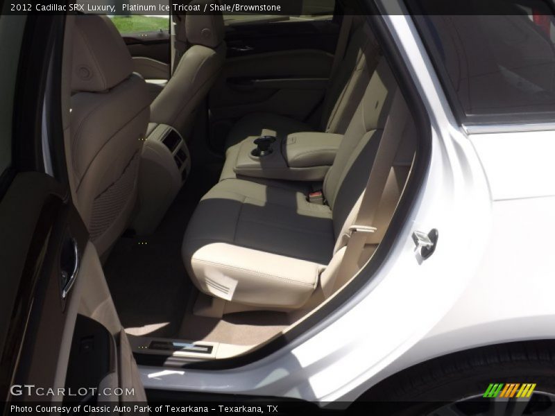 Platinum Ice Tricoat / Shale/Brownstone 2012 Cadillac SRX Luxury