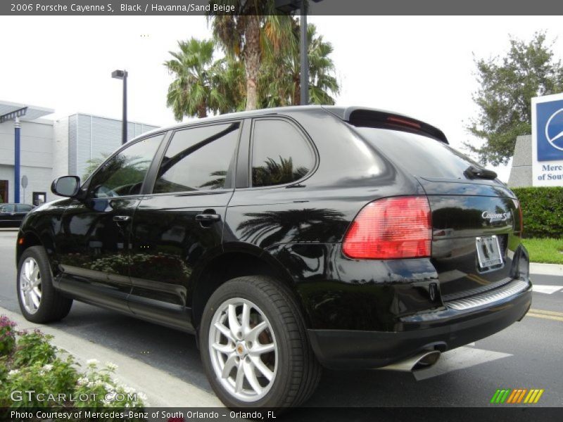 Black / Havanna/Sand Beige 2006 Porsche Cayenne S