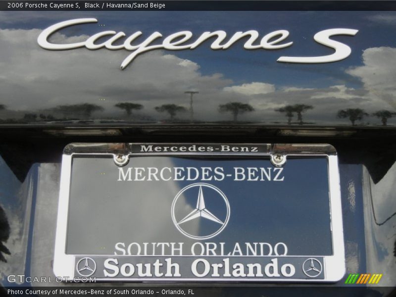 Black / Havanna/Sand Beige 2006 Porsche Cayenne S