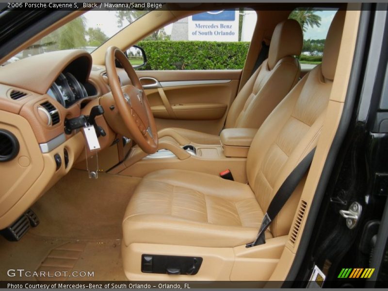 Black / Havanna/Sand Beige 2006 Porsche Cayenne S