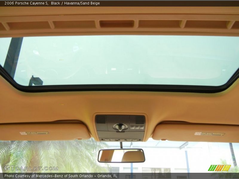 Black / Havanna/Sand Beige 2006 Porsche Cayenne S