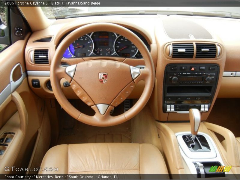 Dashboard of 2006 Cayenne S