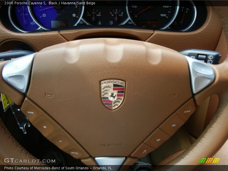 Controls of 2006 Cayenne S