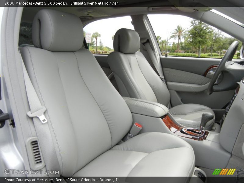 Brilliant Silver Metallic / Ash 2006 Mercedes-Benz S 500 Sedan