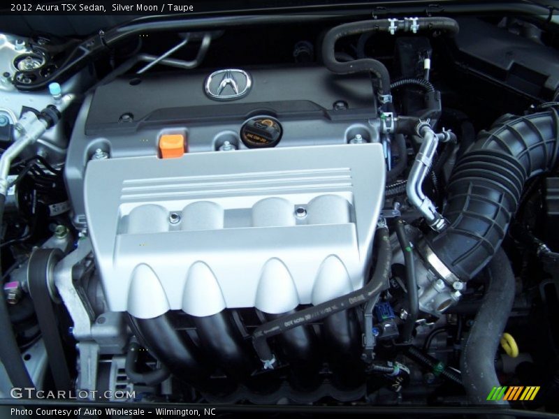 Silver Moon / Taupe 2012 Acura TSX Sedan