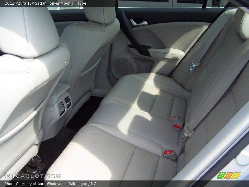 Silver Moon / Taupe 2012 Acura TSX Sedan