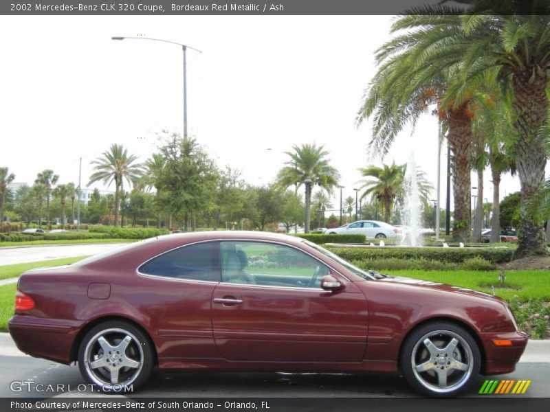  2002 CLK 320 Coupe Bordeaux Red Metallic