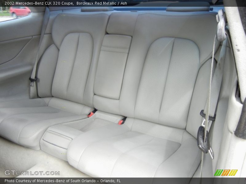 Rear Seat of 2002 CLK 320 Coupe