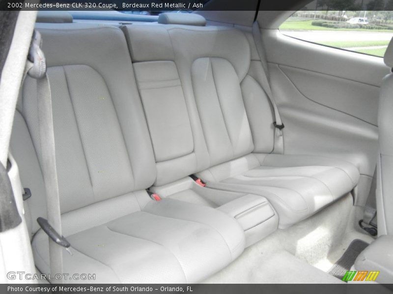 Rear Seat of 2002 CLK 320 Coupe