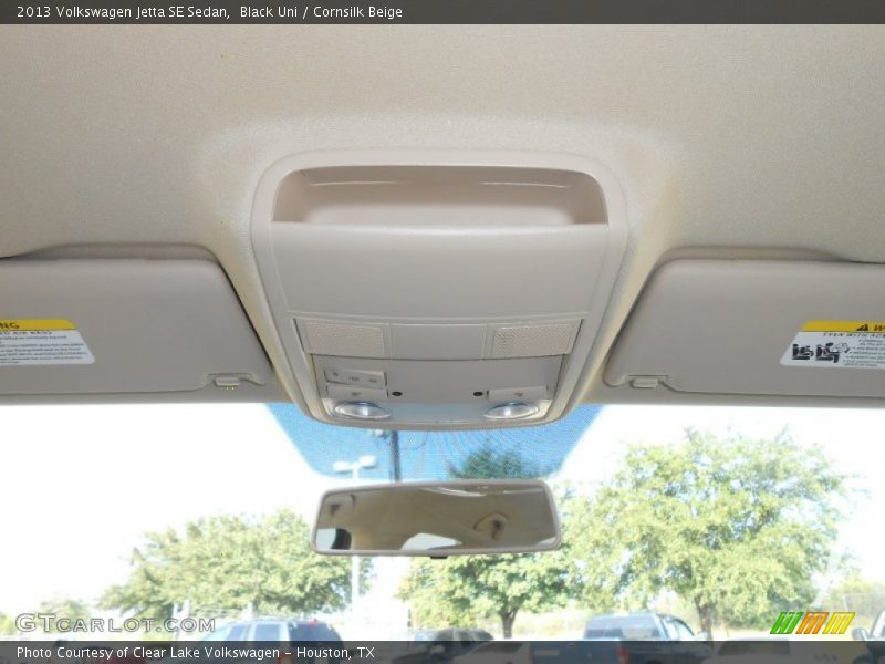 Black Uni / Cornsilk Beige 2013 Volkswagen Jetta SE Sedan