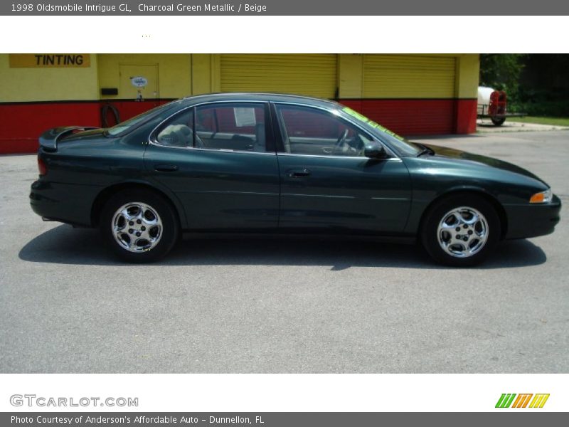 Charcoal Green Metallic / Beige 1998 Oldsmobile Intrigue GL