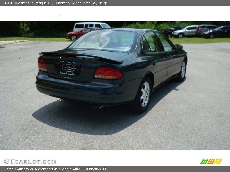 Charcoal Green Metallic / Beige 1998 Oldsmobile Intrigue GL