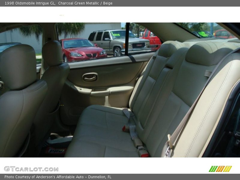 Charcoal Green Metallic / Beige 1998 Oldsmobile Intrigue GL