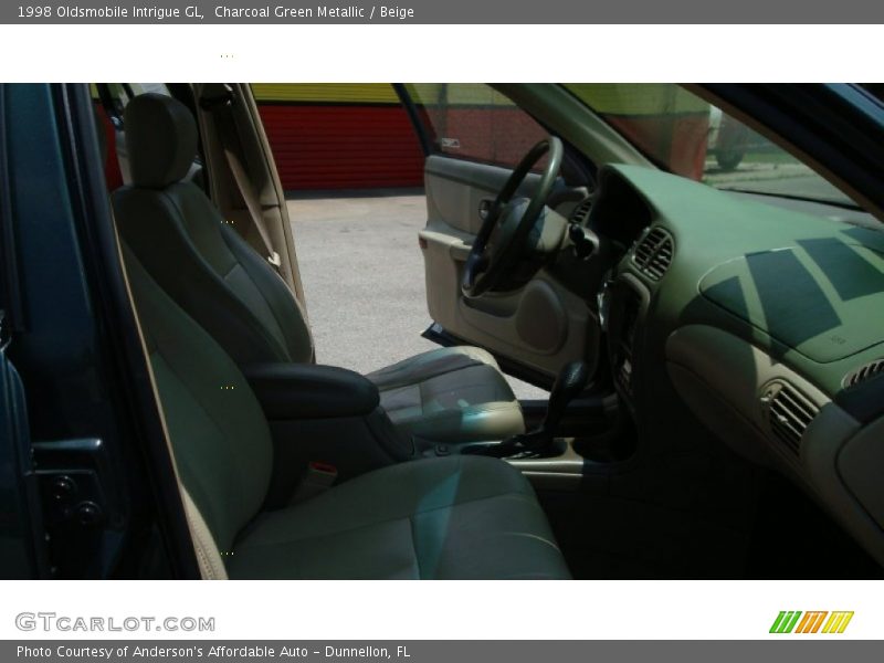 Charcoal Green Metallic / Beige 1998 Oldsmobile Intrigue GL