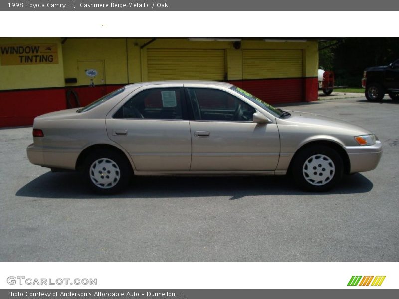 Cashmere Beige Metallic / Oak 1998 Toyota Camry LE