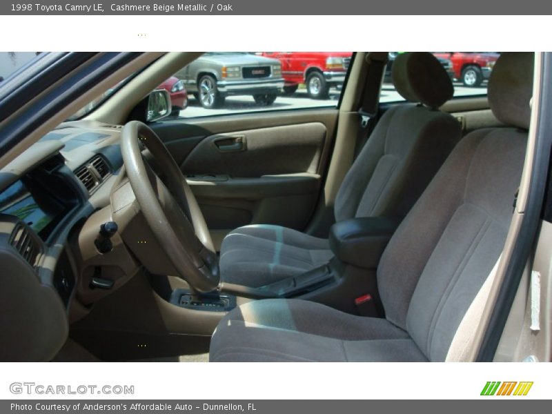 Cashmere Beige Metallic / Oak 1998 Toyota Camry LE