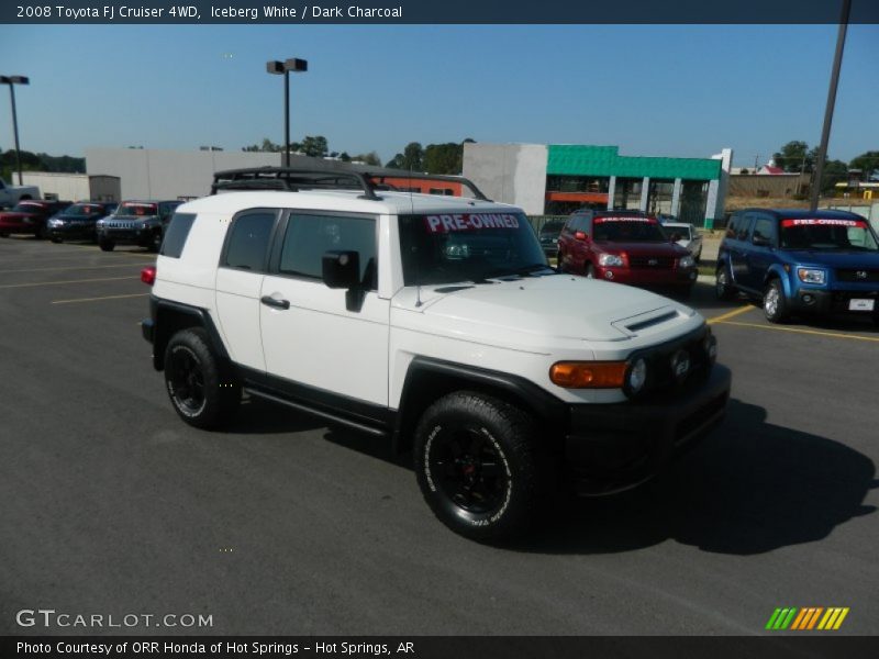 Iceberg White / Dark Charcoal 2008 Toyota FJ Cruiser 4WD