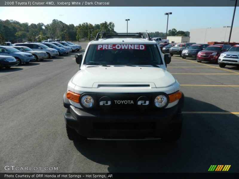 Iceberg White / Dark Charcoal 2008 Toyota FJ Cruiser 4WD
