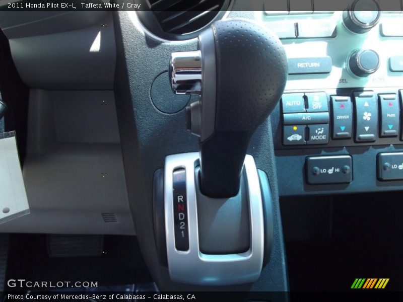 Taffeta White / Gray 2011 Honda Pilot EX-L