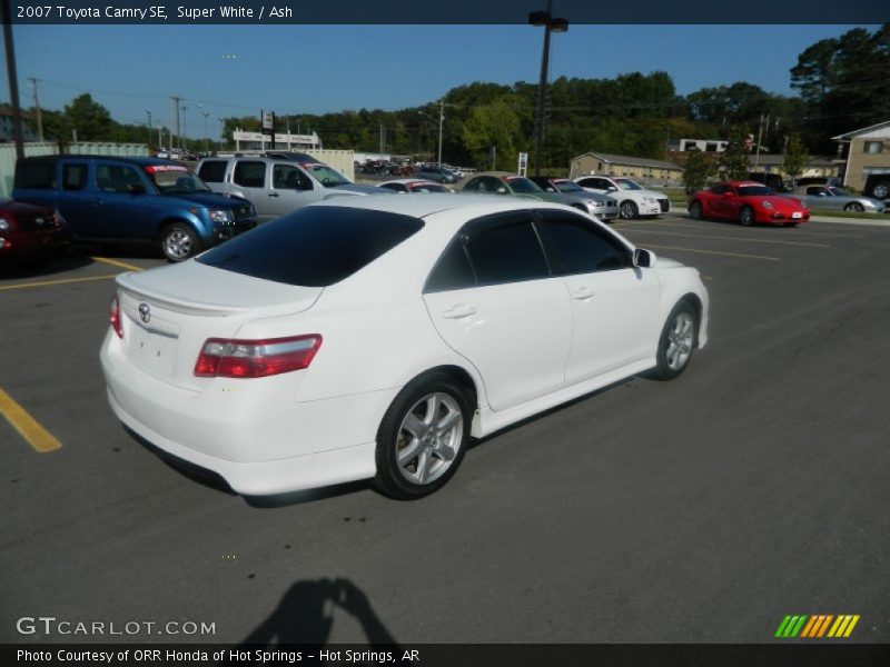 Super White / Ash 2007 Toyota Camry SE