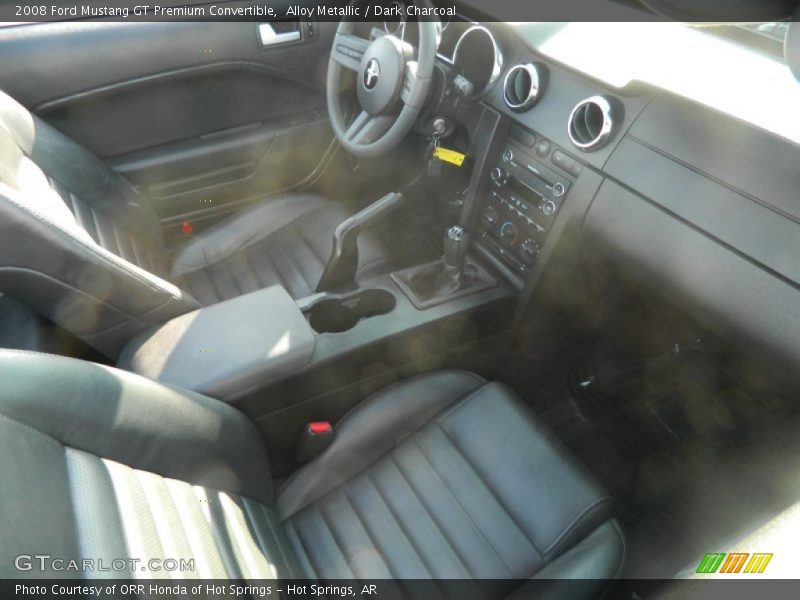 Alloy Metallic / Dark Charcoal 2008 Ford Mustang GT Premium Convertible