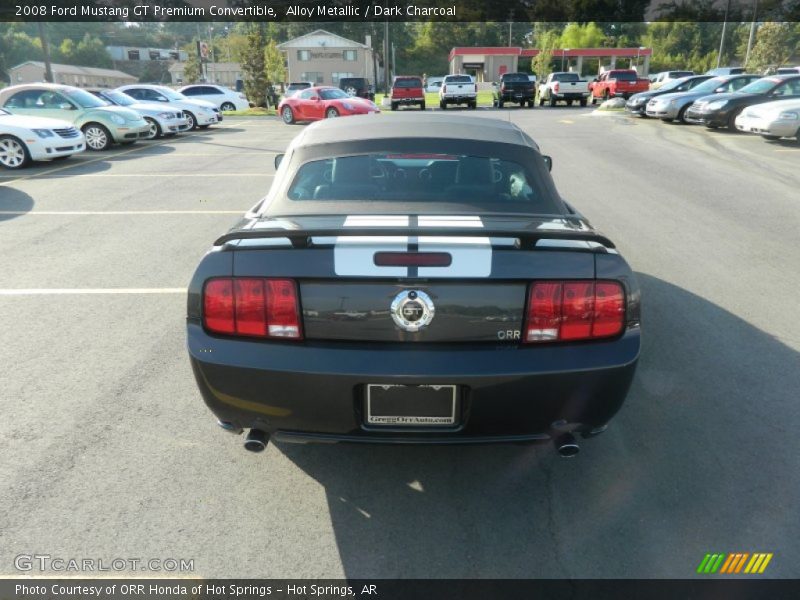 Alloy Metallic / Dark Charcoal 2008 Ford Mustang GT Premium Convertible