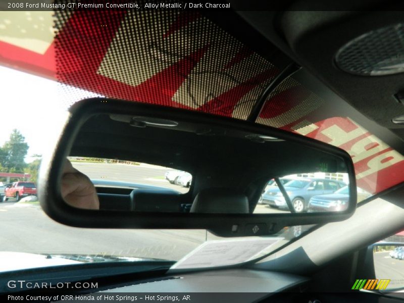 Alloy Metallic / Dark Charcoal 2008 Ford Mustang GT Premium Convertible