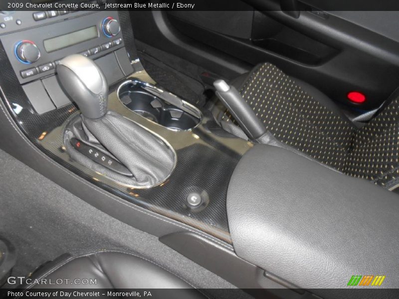 Jetstream Blue Metallic / Ebony 2009 Chevrolet Corvette Coupe