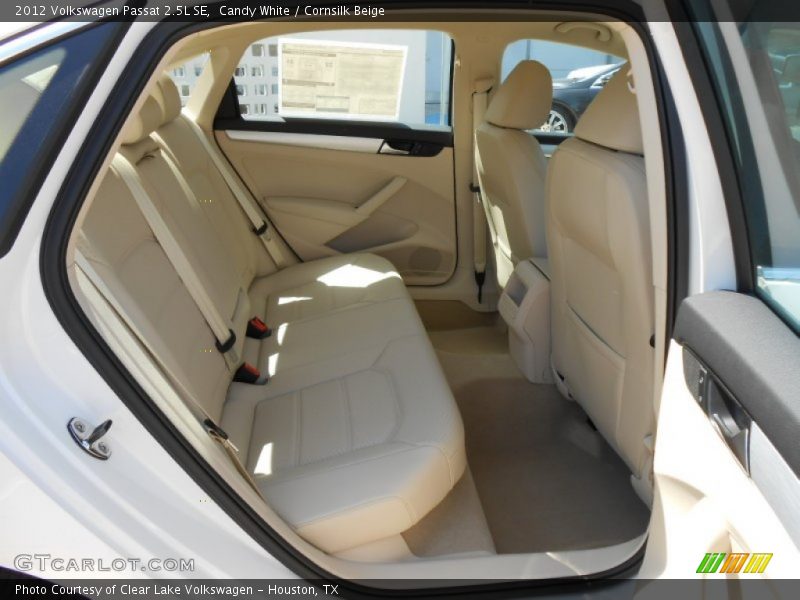 Candy White / Cornsilk Beige 2012 Volkswagen Passat 2.5L SE