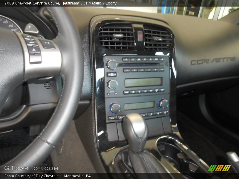Jetstream Blue Metallic / Ebony 2009 Chevrolet Corvette Coupe