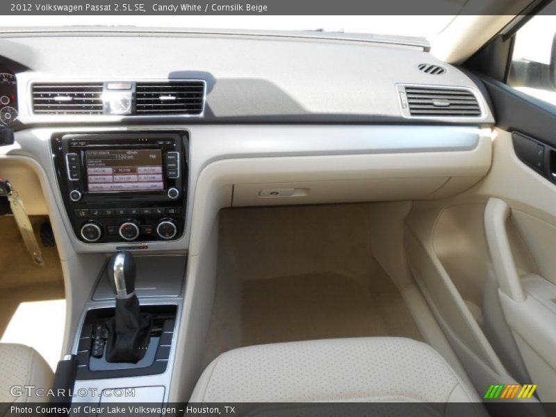 Candy White / Cornsilk Beige 2012 Volkswagen Passat 2.5L SE
