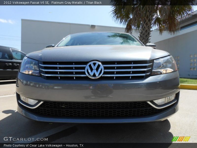 Platinum Gray Metallic / Titan Black 2012 Volkswagen Passat V6 SE