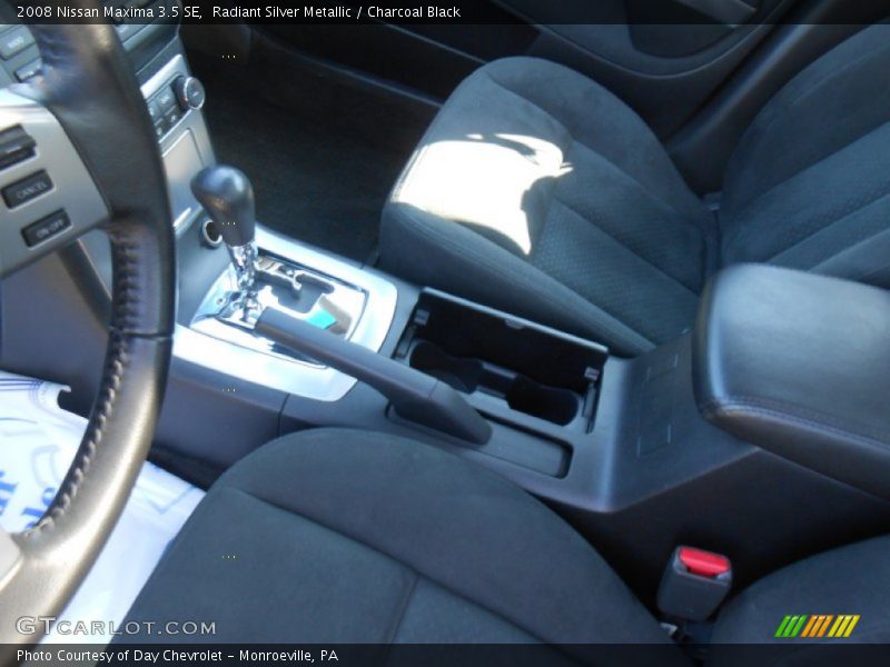 Radiant Silver Metallic / Charcoal Black 2008 Nissan Maxima 3.5 SE