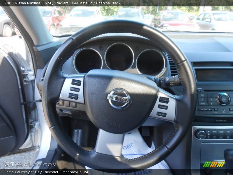 Radiant Silver Metallic / Charcoal Black 2008 Nissan Maxima 3.5 SE