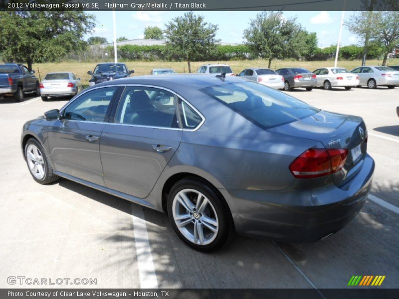 Platinum Gray Metallic / Titan Black 2012 Volkswagen Passat V6 SE
